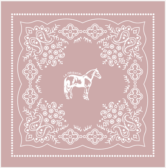 Bandana Patrimonio rosada