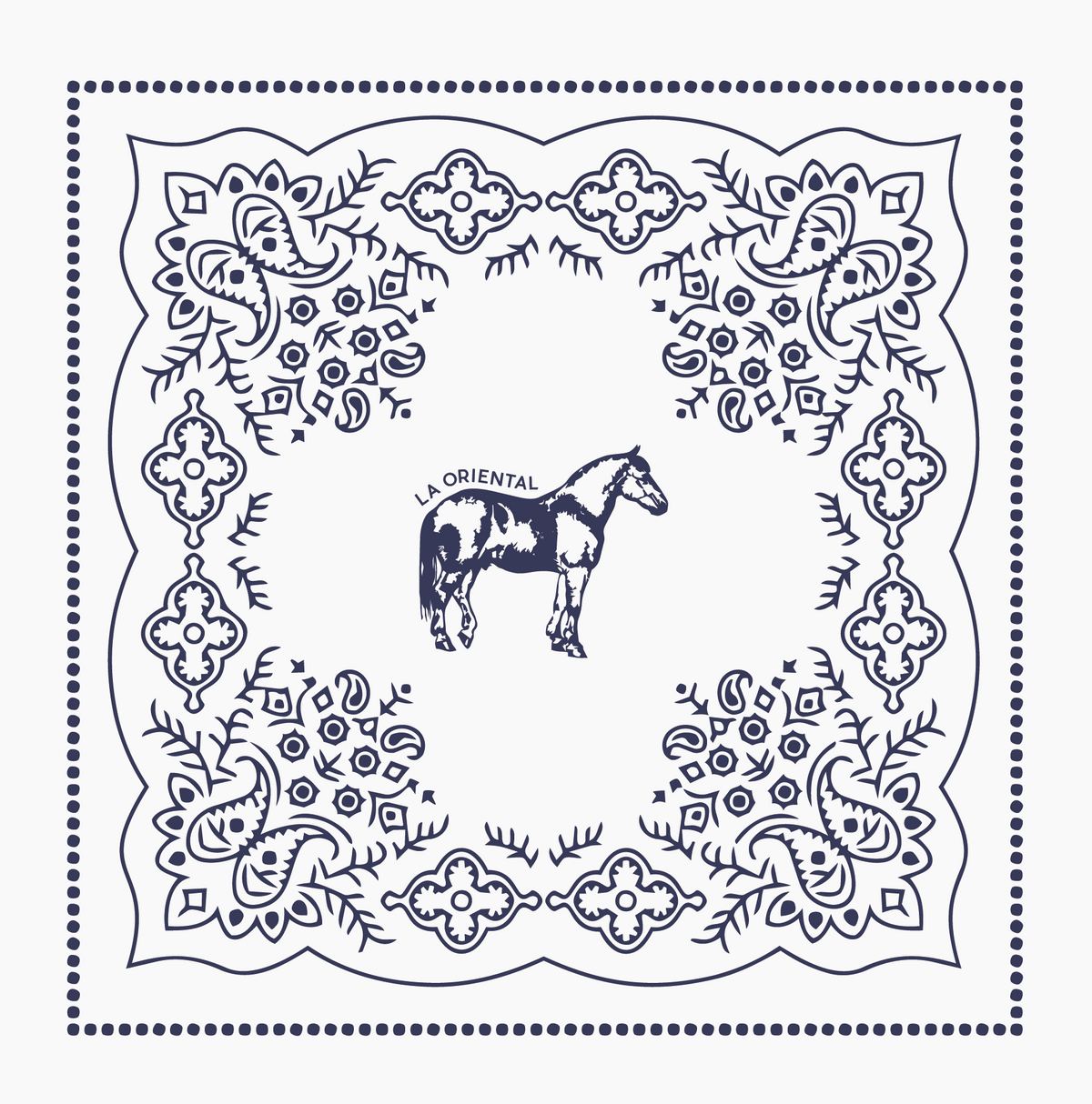 Bandana Patrimonio blanca